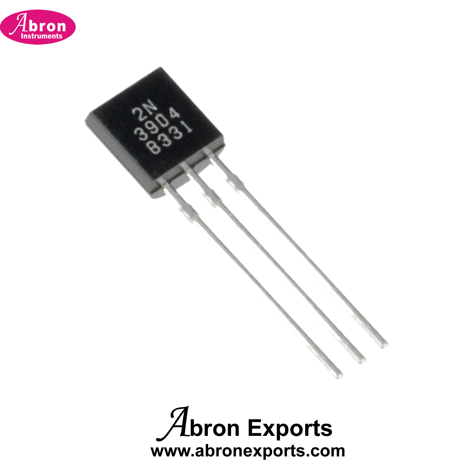 Electronic Component Transistor 2n3904 3 Legs 100pc Abron AE-1224TN239 